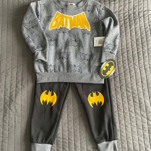 Batman sweatshirt and sweatpants